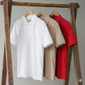 Matty Luxe Combo – 3 Premium Heavy T-Shirts (White, Beige & Red)
