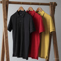 Matty Luxe Combo – 3 Premium Heavy T-Shirts (Black, red & mustard)
