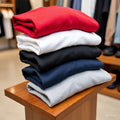 Combo of five 5 Heavy cotton black, red, blue, white, grey
